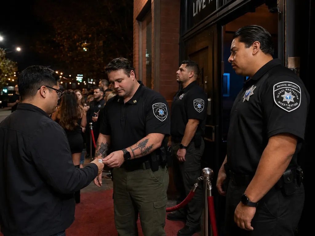 Event Security, security services by GPI in Sacramento