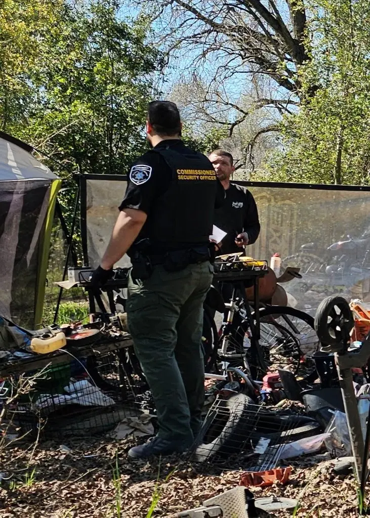 GPI commissioned security officer on duty in Sacramento CA